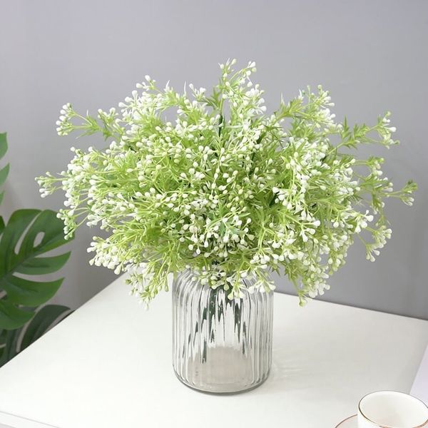 Cành giả - cụm lá giả - cụm điểm - cụm cỏ điểm -  nhiều mẫu điểm hoa giả decor trang trí, làm tháp bánh