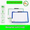 Bảng học sinh 2 mặt dùng bút dạ và phấn Hồng Hà 3289