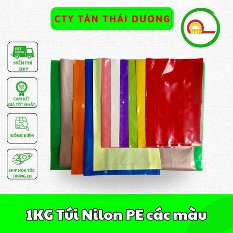 1KG Túi Nilon PE các màu DẺO - DAI