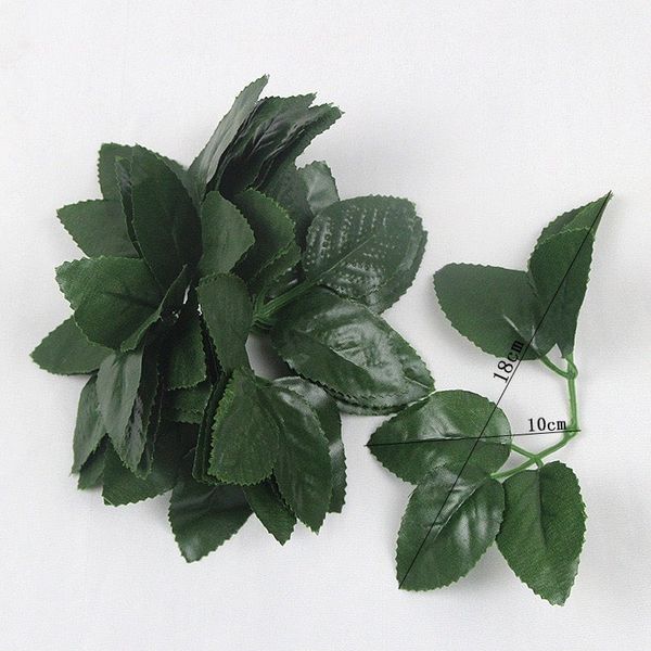 100gam lá hoa hồng bằng vải dùng cắm hoa tươi hoa sáp