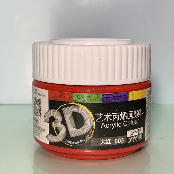 Màu Vẽ Acrylic 3D 100ml - Chính Hãng - Chất Lượng Tốt