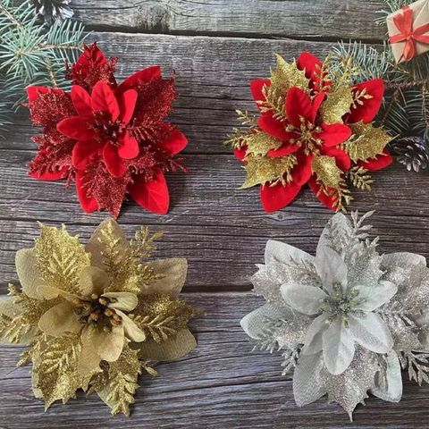 Hoa trạng nguyên vải - Decor Trang trí Tết, làm oản - Trang trí Noel