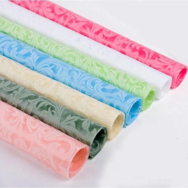 Giấy gói hoa - Tập 20 tờ giấy mếch hoa văn gói hoa - Decor Trang trí oản