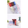 Ruy băng lụa . Ruy băng viền voan . duy băng in chữ Just for you 2,5cm*45m