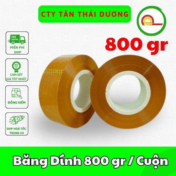 Băng dính 8 lạng/ cuộn_Siêu dính_Siêu dai