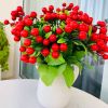 Cụm điểm - Cụm cherry 7 nhánh cao cấp - Decor Trang trí nhà cửa cực đẹp