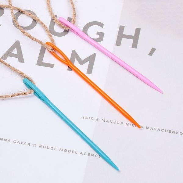 Combo 3 chiếc kim khâu len nhiều màu sắc dùng đan thú bông, đan túi handmade