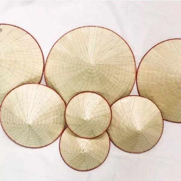 Nón lá Việt Nam - Nón lá trang trí làm decor, trang trí tết siêu đẹp - Đủ Size a07