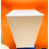 Chậu trồng cây - Chậu trồng cây vuông sọc - Chậu nhựa trồng hoa - Decor Trang trí nhà cửa