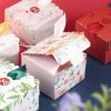 Hộp quà hình vuông - Hộp đựng quà tặng - Decor Trang trí tráp cưới hỏi (Kèm Ruy Băng)