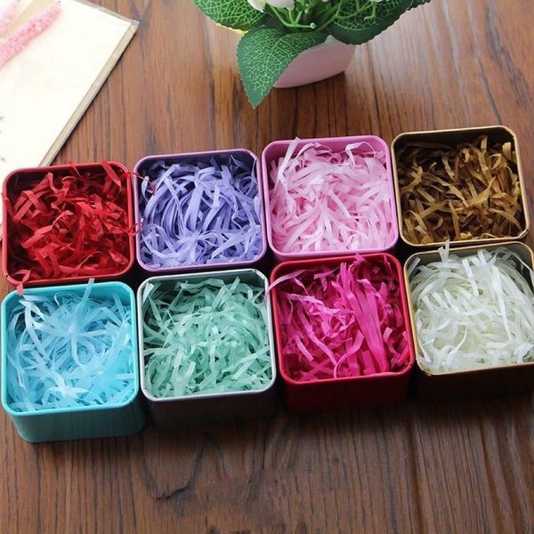 100gram Giấy Rơm - Giấy Vụn Lót Hộp Quà Tặng,Trang Trí Hộp Quà - Nhiều Màu Đẹp