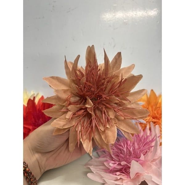Đầu bông hoa Cúc Râu trang trí tết , Decor Loại Đẹp