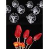 Túi 100 miếng đế nhựa cắm trái cây - Giá đỡ trái cây, bánh kẹo - Decor Trang trí bó hoa, giỏ quà