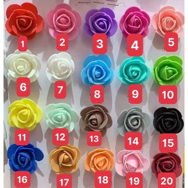 Hoa gấu xốp 3,5cm 500 bông