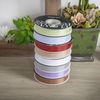 Ruy băng lụa gân màu pastel cực xinh - 2cm x 30m