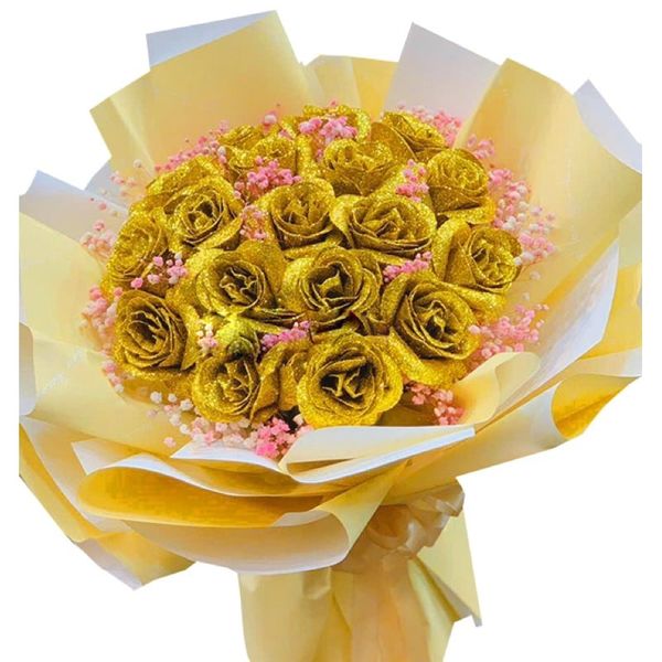 Đầu bông hoa nhũ kim tuyến - Hoa nhũ galaxy - Hoa nhũ kim tuyến cao cấp