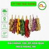 DÂY HÀNH, TỎI, ỚT,HOA QUẢ TREO TRANG TRÍ - GIỐNG NHƯ THẬT 99%