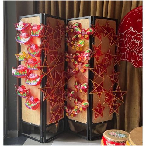 Đèn Ông Sao - Đèn ông sao không viền - Đèn ông sao truyền thống - Decor Trang trí nhà cửa - Lồng đèn Trung Thu