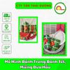 Mô Hình Bánh Trưng,Bánh Tét, Miếng Dưa Hấu Trang Trí Tết 2024