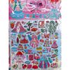 Tờ Dán Sticker Nổi 3D Thời Trang, Công Chúa Bản To Nhiều Chi Tiết Cho Bé
