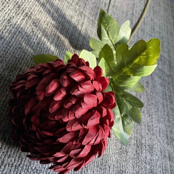 Hoa giả - Cành hoa cúc mẫu đơn cao cấp - Decor trang trí cực đẹp