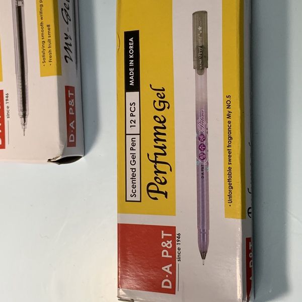 Hộp Bút viết Nước Dong-A My Gel 12 Chiếc / MyGel 0.5mm - Có Mùi Thơm (Sản xuất tại Hàn Quốc)