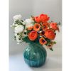 Hoa giả - Cụm hoa hồng nhí - Hoa hồng điểm cắm lọ hoa để bàn - Decor trang trí cực đẹp
