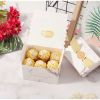 Hộp quà hình vuông - Hộp đựng quà tặng - Decor Trang trí tráp cưới hỏi (Kèm Ruy Băng)