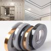 Cuộn decal vàng, bạc - Cuộn chỉ dán viền gạch, dán tường, Trang trí nội thất - Khổ 1cm x 50met