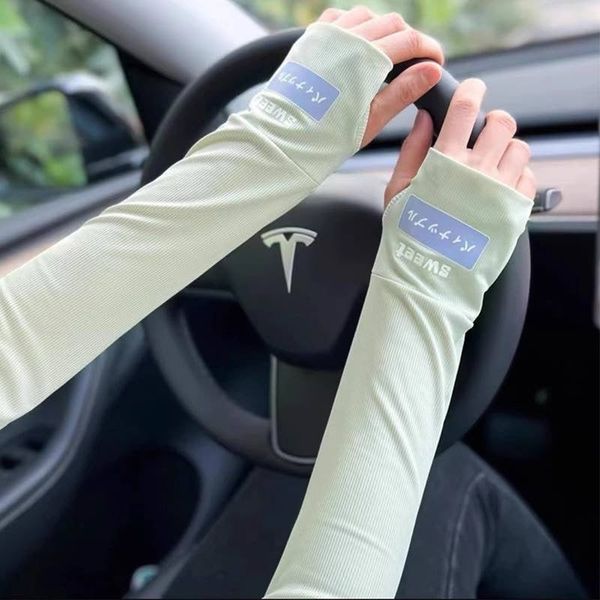 Găng tay dài chống nắng , Ống tay chống nắng , Găng Tay Chống Nắng Đạp Xe Xuất Hàn