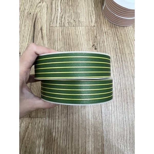 Ruy Băng Nhựa Thái In Chữ Bản 3cm Dài 45m