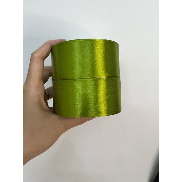 Cuộn 22met - Ruy băng lụa bản 4cm nhiều màu