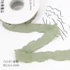 Ruy băng vải xốp - viền sóng - bản 2,5cm và 4cm. Làm nơ cực xinh