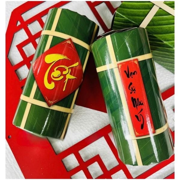 Mô Hình Bánh Trưng,Bánh Tét, Miếng Dưa Hấu Trang Trí Tết 2024