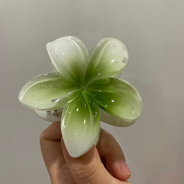 Cặp tóc hoa sứ ,kẹp tóc hoa mai nhiều màu sắc ,kẹp tóc đi biển siêu xinh