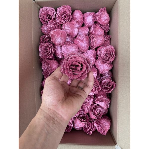 Đầu bông hoa nhũ kim tuyến - Hoa nhũ galaxy - Hoa nhũ kim tuyến cao cấp