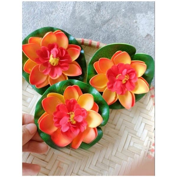 Hoa Sen Xốp Thả Hồ Cá - Thả Bát Nước Trang Trí Tiểu Cảnh Cực Đẹp