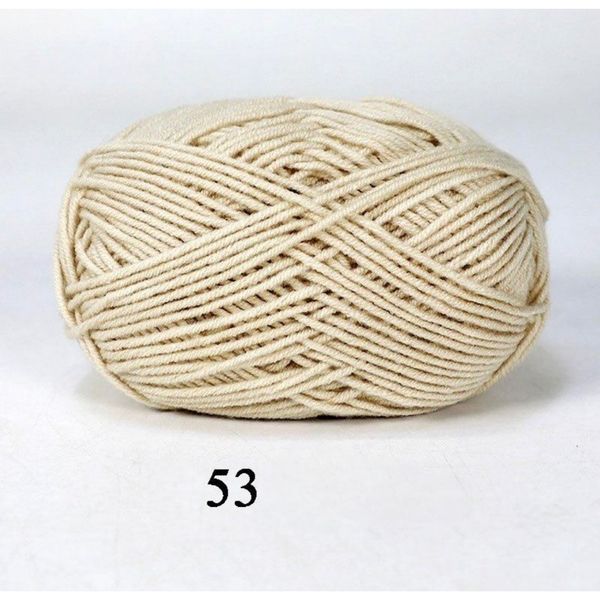 Len milk cotton 50g - len đan móc khăn,túi, len sợi cotton nhiều màu sắc a08