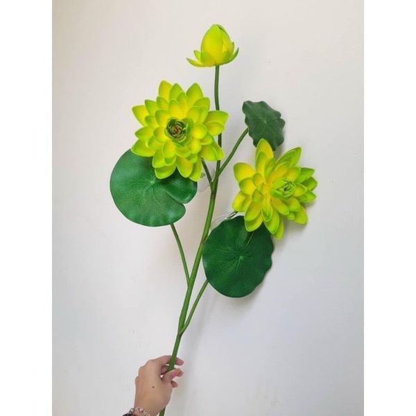 Cành sen giả - Cành sen xốp cao cấp decor trang trí rất đẹp và sang trọng