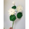 Cành sen giả - Cành sen xốp cao cấp decor trang trí rất đẹp và sang trọng