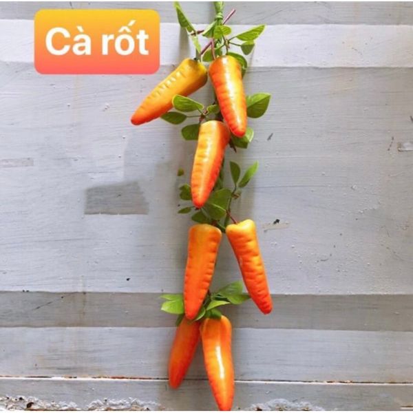 Dây hành tỏi ớt, hoa quả decor trang trí cực đẹp