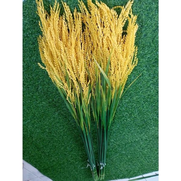 Combo 10 Cành lúa giả cao cấp - Cắm lọ hoa trang trí nhà cửa - Decor cực đẹp