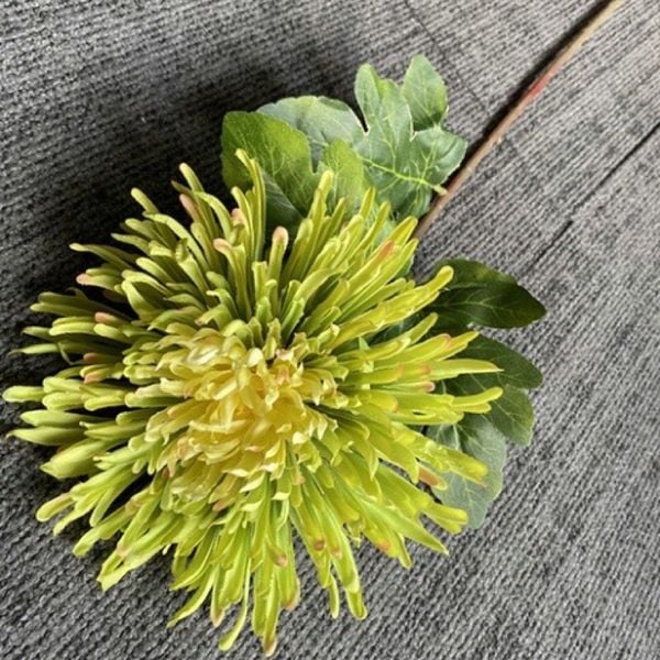 Hoa giả - Cành hoa cúc kim cao cấp - Decor trang trí nhà cửa cực đẹp