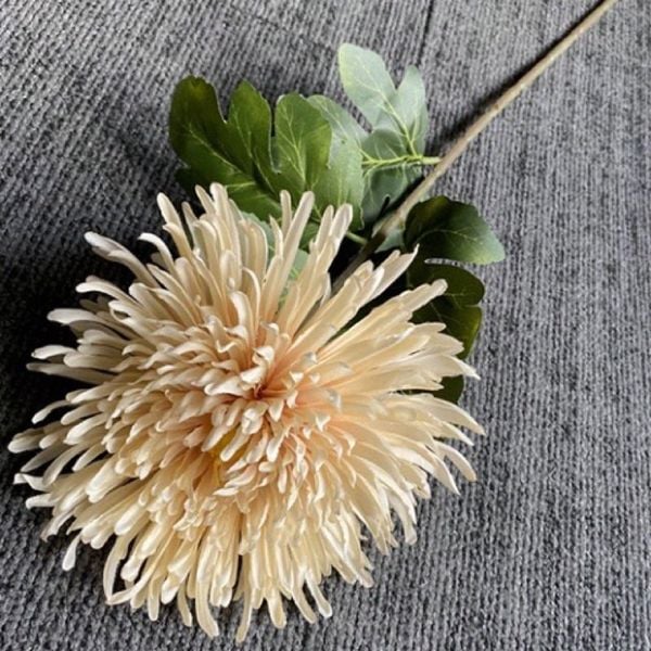 Hoa giả - Cành hoa cúc kim cao cấp - Decor trang trí nhà cửa cực đẹp