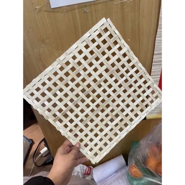 Vỉ tre, mành tre, phên tre, tấm đan tre - Decor trang trí Tết