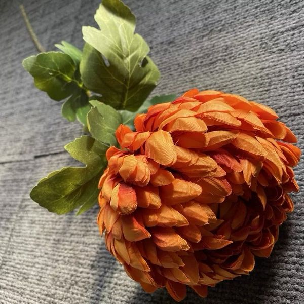 Hoa giả - Cành hoa cúc mẫu đơn cao cấp - Decor trang trí cực đẹp