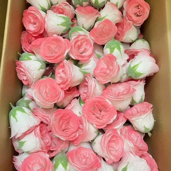 Đầu bông hoa nhũ kim tuyến - Hoa nhũ galaxy - Hoa nhũ kim tuyến cao cấp