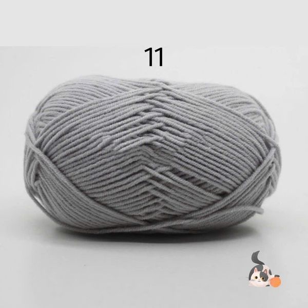 Len milk cotton 50g - len đan móc khăn,túi, len sợi cotton nhiều màu sắc a08