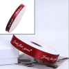 (Cuộn 45m) Ruy băng lụa in chữ just for you bản 2,5cm*45m