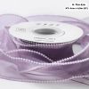 Ruy băng Voan Sóng Viền Ngọc Hàn Quốc Loại Đẹp bản 4Cm